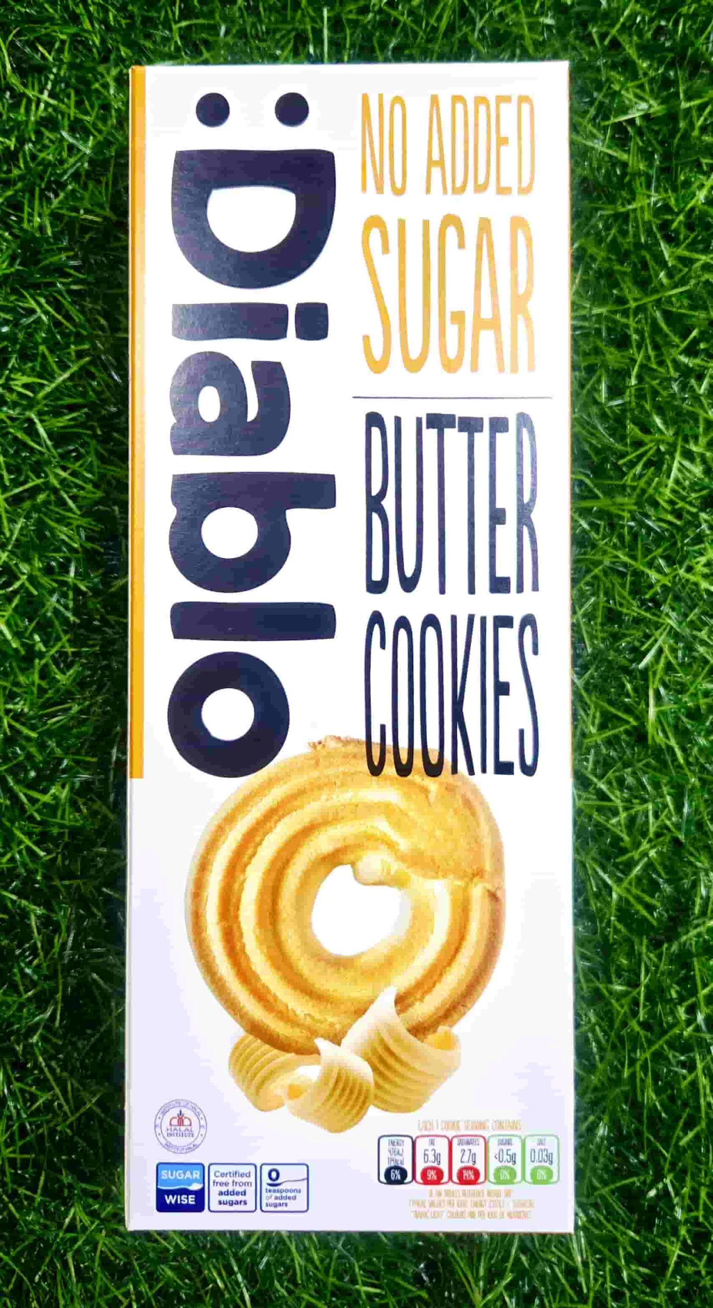 DIABLO SUGAR BUTTER COOKIES 135G S FREE