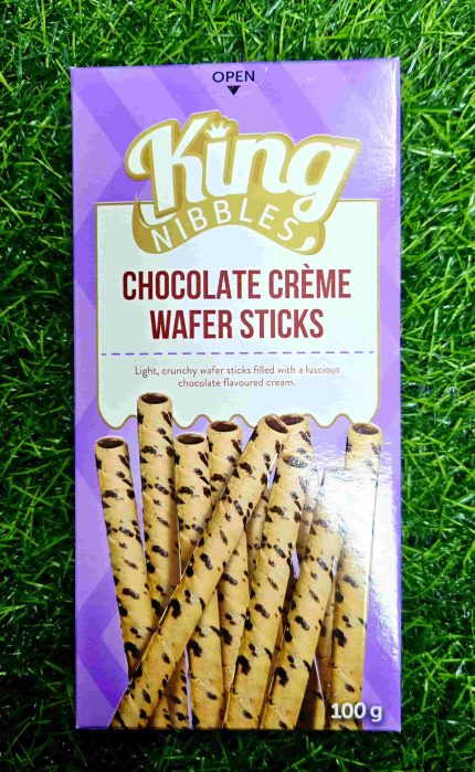KING NIBBLES CHOCOLATE CREME WAFER STICK