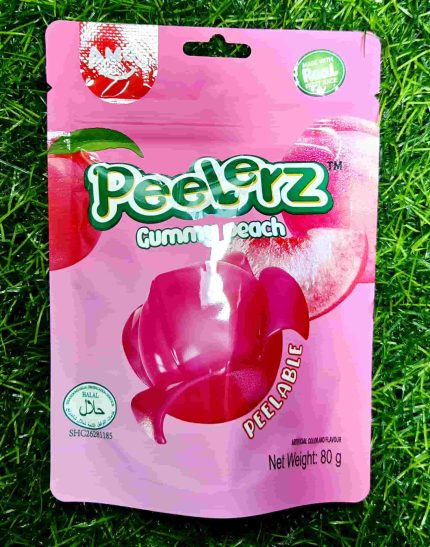 PEELERZ  GUMMY PEACH 80G