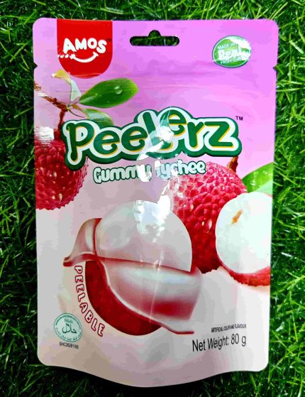 PEELERZ GUMMY LYCHEE 80G