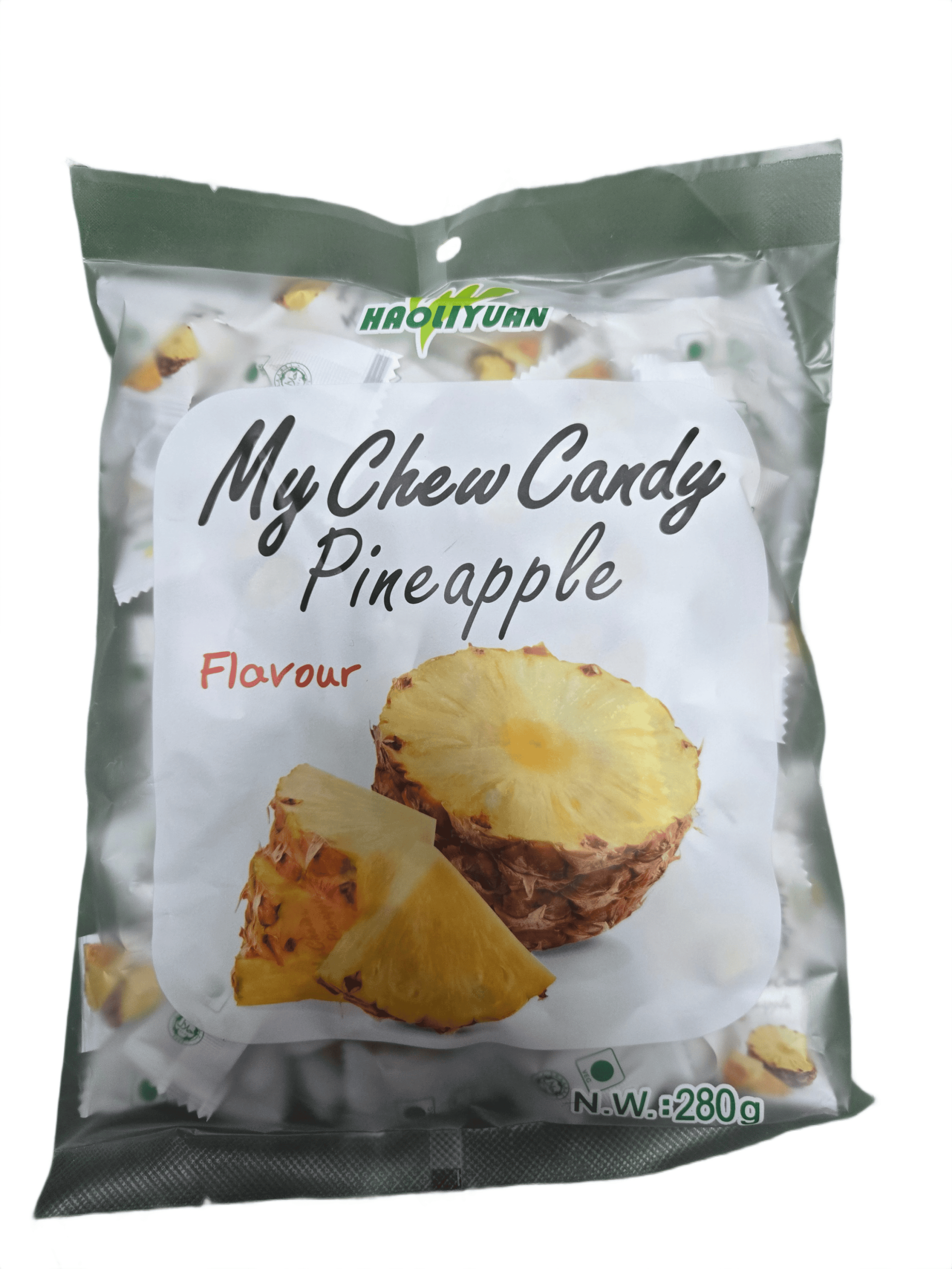 HAOLIYUAN MY CHEW CANDY PINEAPPLE 280G