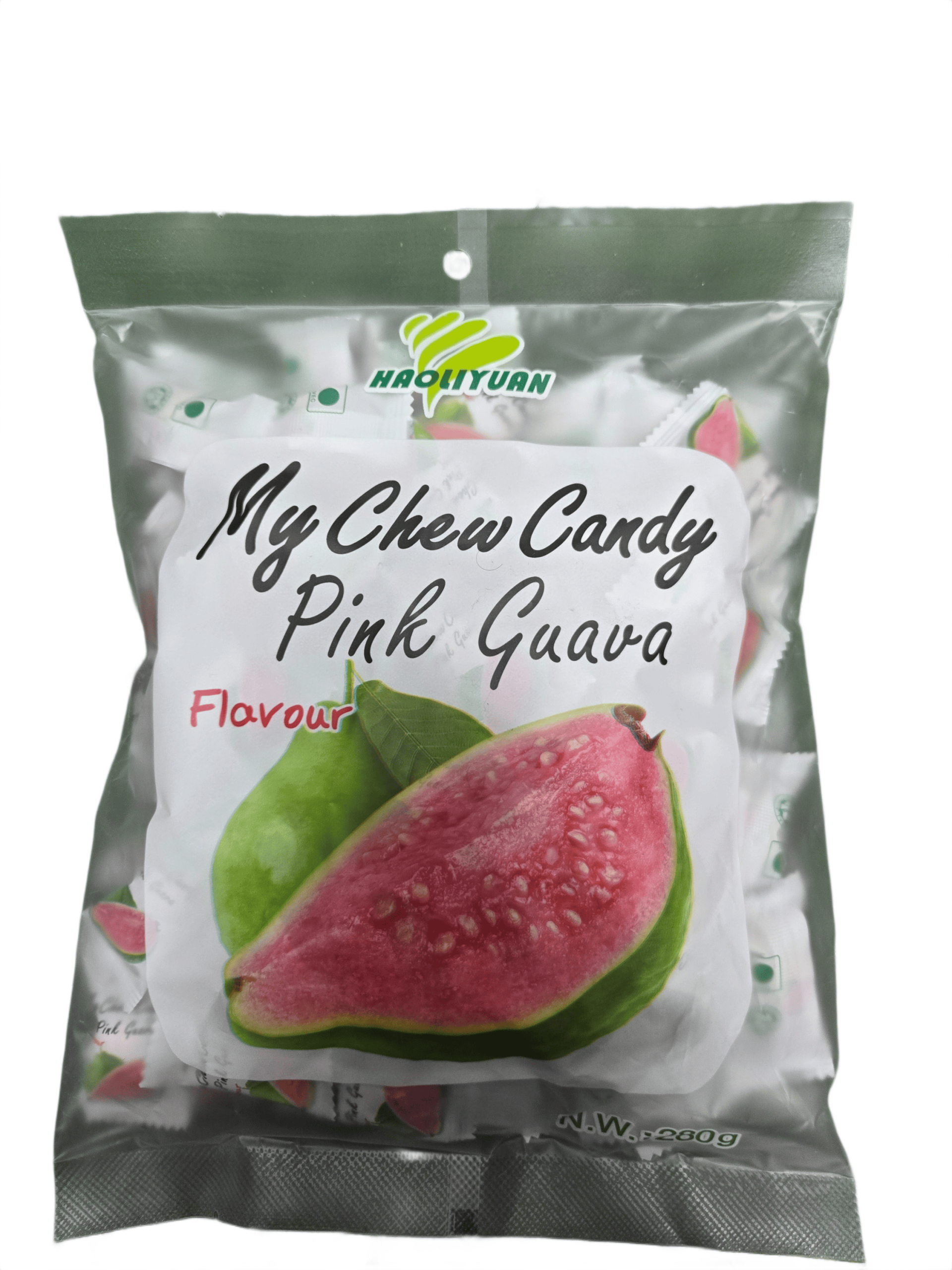 HAOLIYUAN MY CHEW CANDY PINK GUAVA 280G