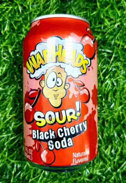 WARHEADS SOUR BLK CHERRY SODA 355ML