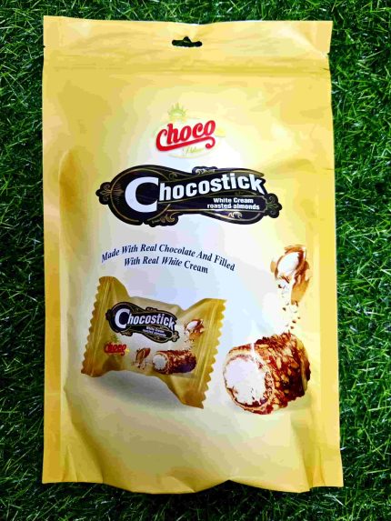 CHOCOSTICK WHITE CREAM ROASTED ALMONDS