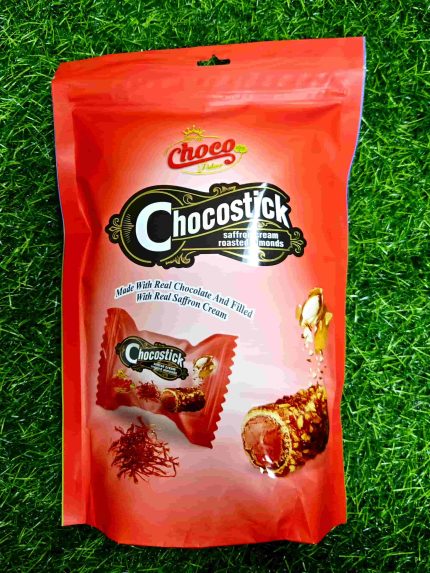 CHOCOSTICK SAFFRON CREAM ROATED ALMONDS